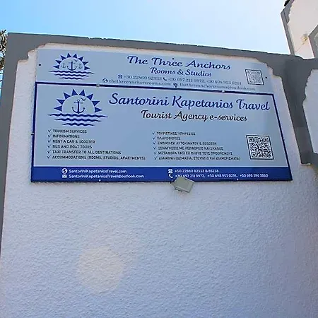 Hotel The Three Anchors Santorini Island